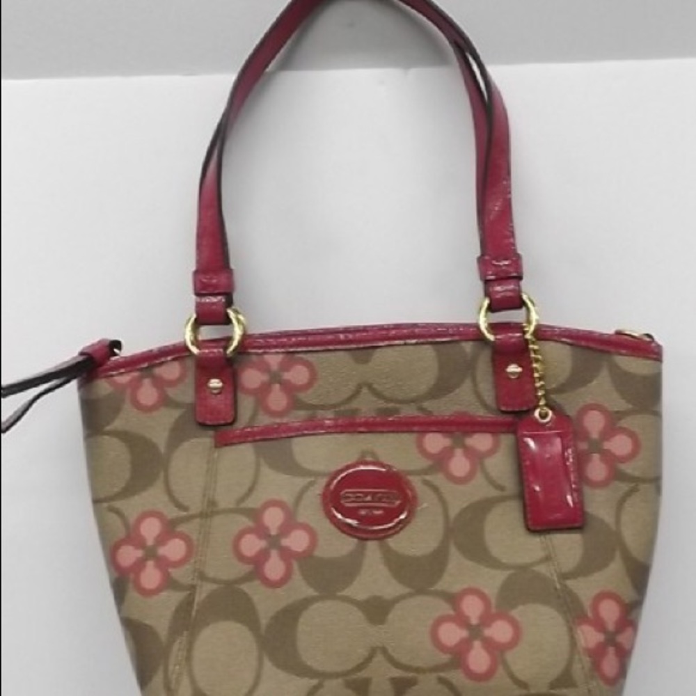 🆕NWT💌COACH💌PEYTON💌Signature CLOVER Bag